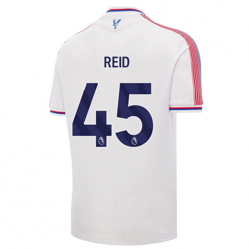 Danxen Dames Dylan Reid #45 Wit Rood Blauw Thuisshirt Thuistenue 2026/27 T-Shirt