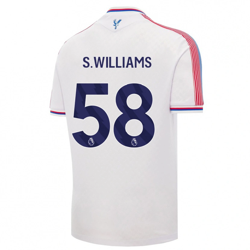 Danxen Dames Seb Williams #58 Wit Rood Blauw Thuisshirt Thuistenue 2026/27 T-Shirt