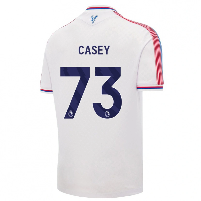 Danxen Dames Ben Casey #73 Wit Rood Blauw Thuisshirt Thuistenue 2026/27 T-Shirt