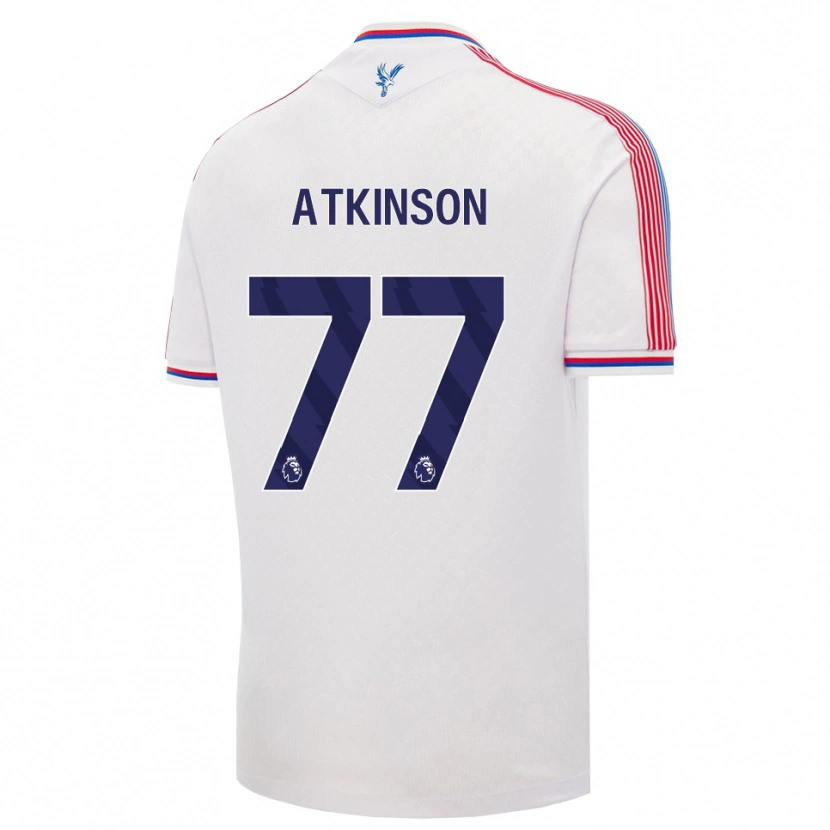 Danxen Dames Isibeal Atkinson #77 Wit Rood Blauw Thuisshirt Thuistenue 2026/27 T-Shirt