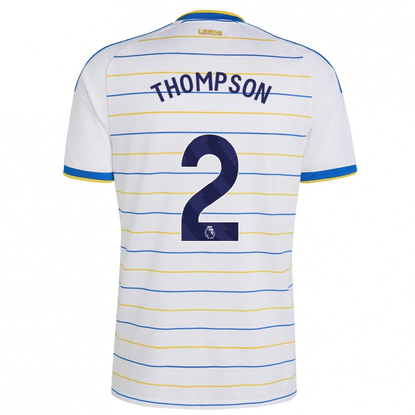 Danxen Dames Aiden Thompson #2 Rood Geel Blauw Thuisshirt Thuistenue 2026/27 T-Shirt