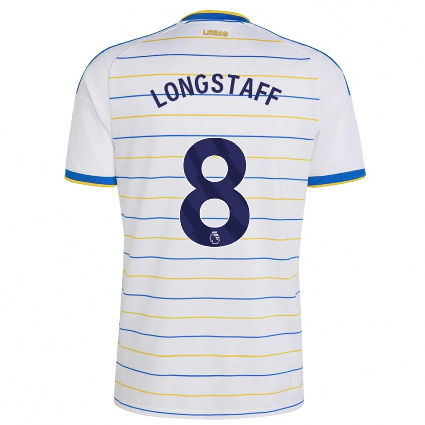 Danxen Dames Sean Longstaff #8 Rood Geel Blauw Thuisshirt Thuistenue 2026/27 T-Shirt
