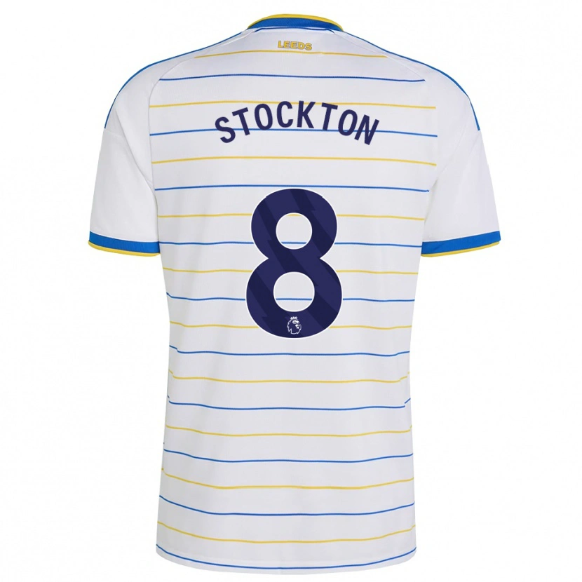 Danxen Dames Tom Stockton #8 Rood Geel Blauw Thuisshirt Thuistenue 2026/27 T-Shirt