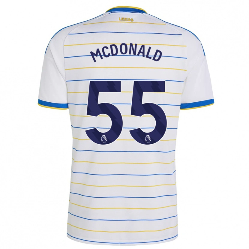 Danxen Dames Josh Mcdonald #55 Rood Geel Blauw Thuisshirt Thuistenue 2026/27 T-Shirt