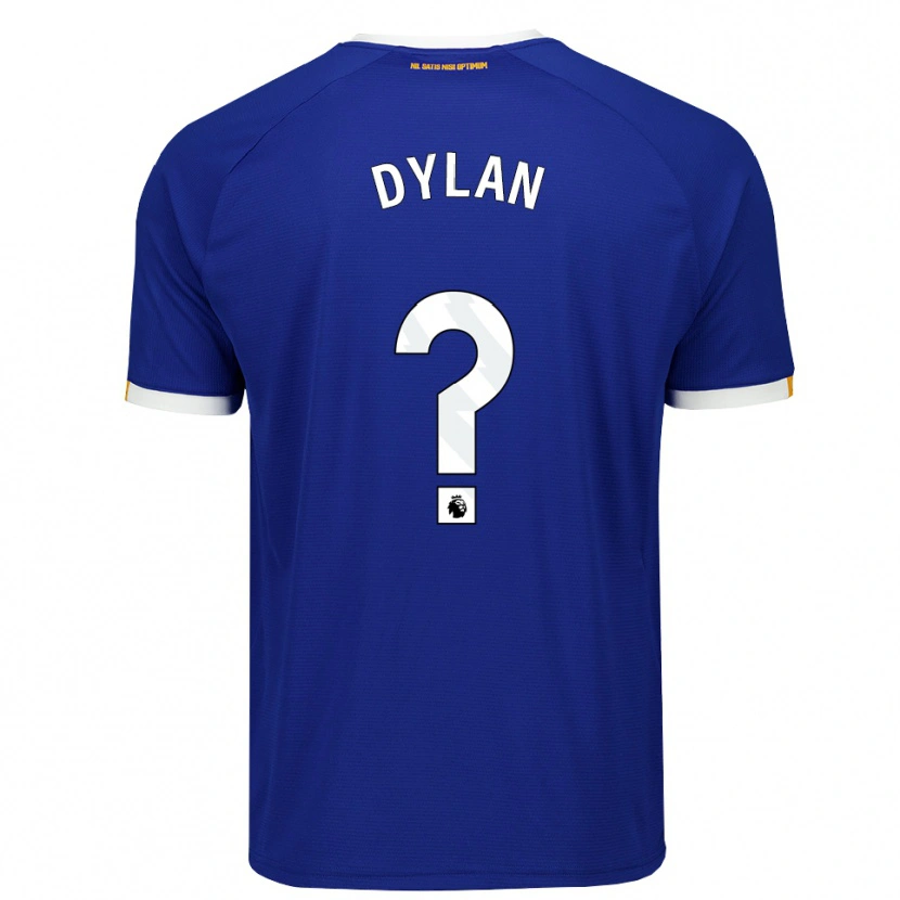 Danxen Dames Dylan Graham #0 Blauw Wit Geel Thuisshirt Thuistenue 2026/27 T-Shirt