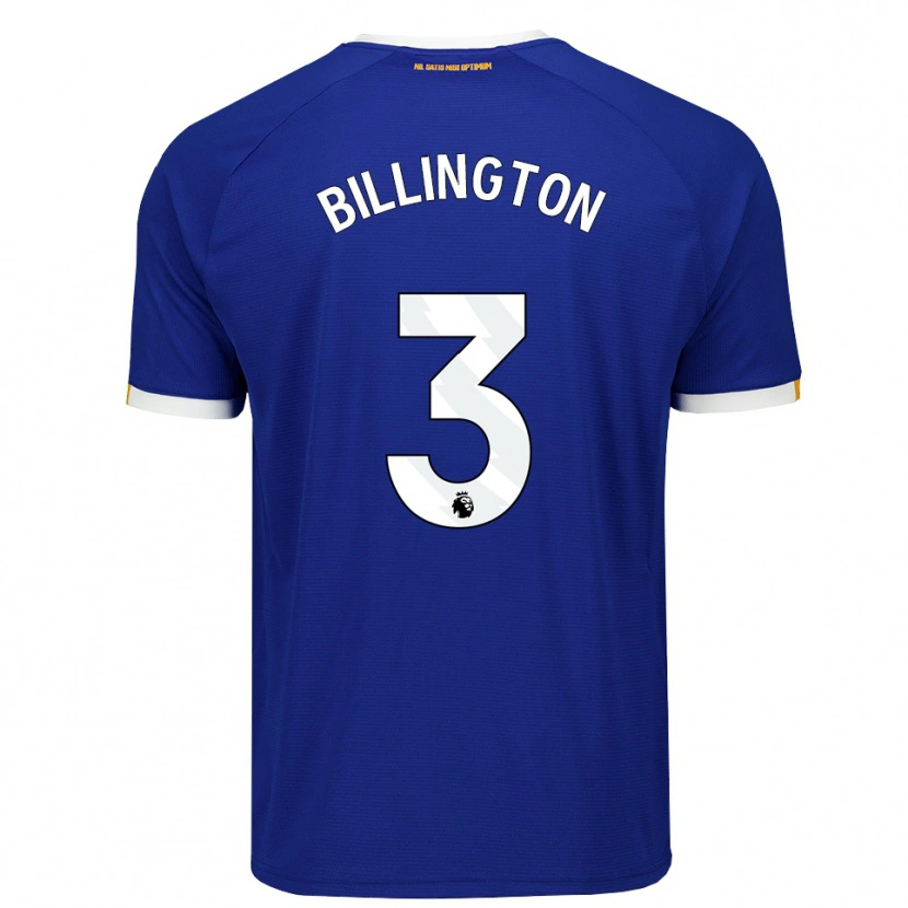 Danxen Dames Harvey Billington #3 Blauw Wit Geel Thuisshirt Thuistenue 2026/27 T-Shirt
