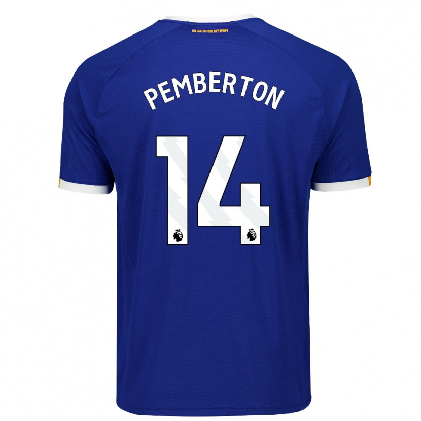 Danxen Dames Dafi-Tomos Pemberton #14 Blauw Wit Geel Thuisshirt Thuistenue 2026/27 T-Shirt