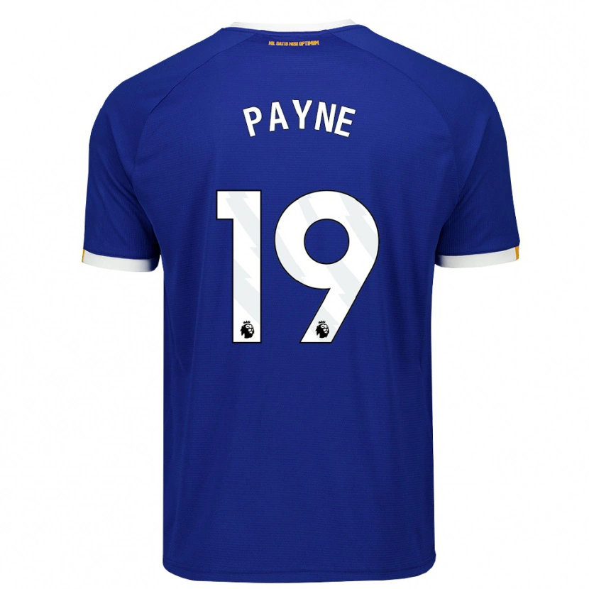 Danxen Dames Heather Payne #19 Blauw Wit Geel Thuisshirt Thuistenue 2026/27 T-Shirt