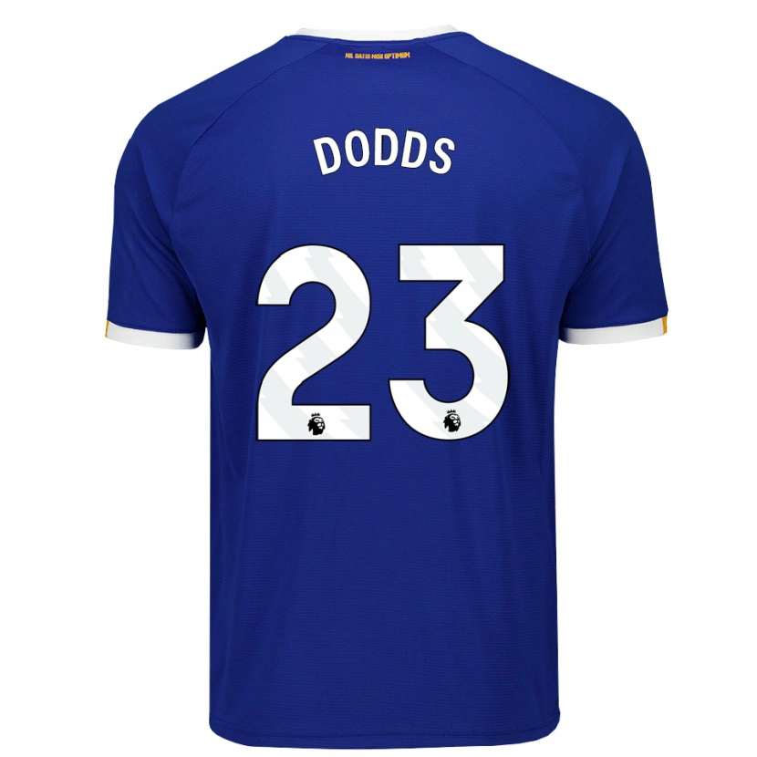 Danxen Dames John Dodds #23 Blauw Wit Geel Thuisshirt Thuistenue 2026/27 T-Shirt