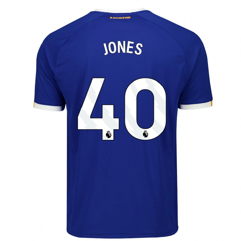 Danxen Dames Ellie Jones #40 Blauw Wit Geel Thuisshirt Thuistenue 2026/27 T-Shirt