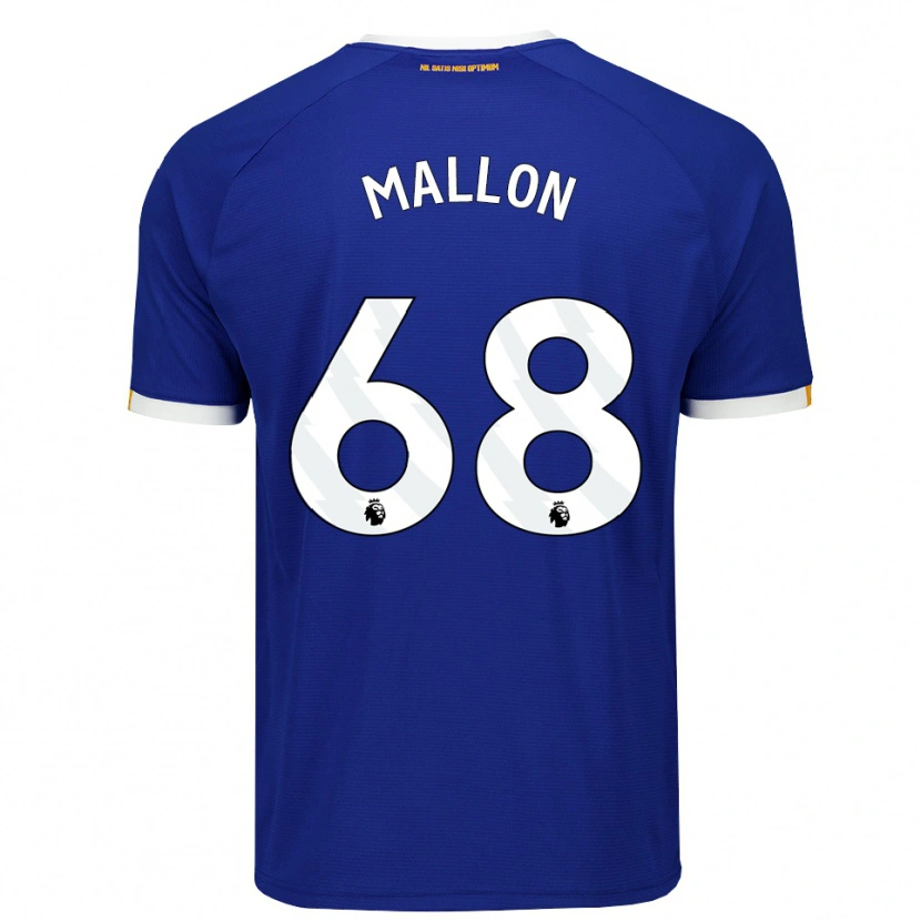 Danxen Dames Mathew Mallon #68 Blauw Wit Geel Thuisshirt Thuistenue 2026/27 T-Shirt