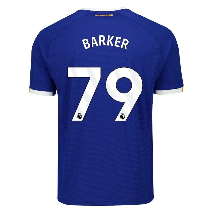 Danxen Dames Owen Barker #79 Blauw Wit Geel Thuisshirt Thuistenue 2026/27 T-Shirt