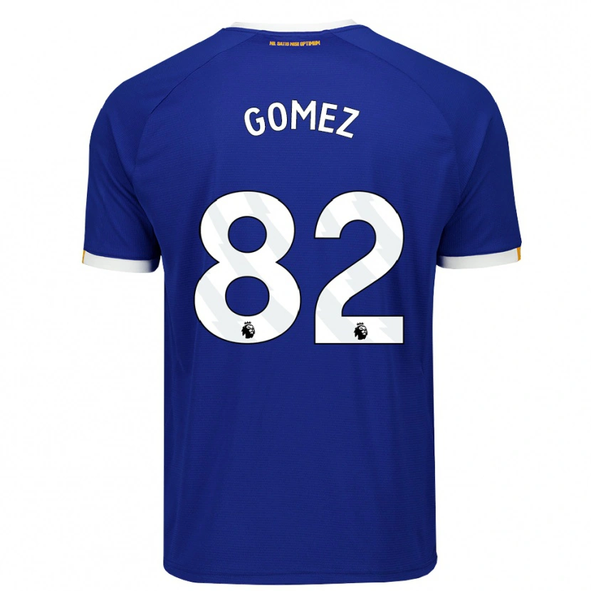 Danxen Dames Francis Gomez #82 Blauw Wit Geel Thuisshirt Thuistenue 2026/27 T-Shirt