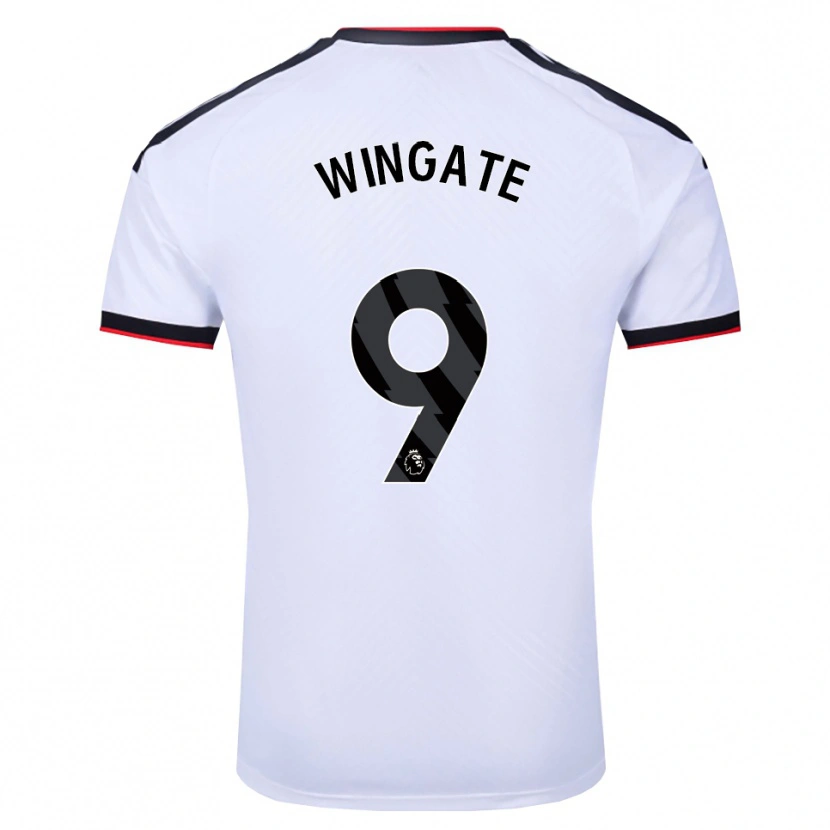 Danxen Dames Tom Wingate #9 Wit Zwart Rood Thuisshirt Thuistenue 2026/27 T-Shirt