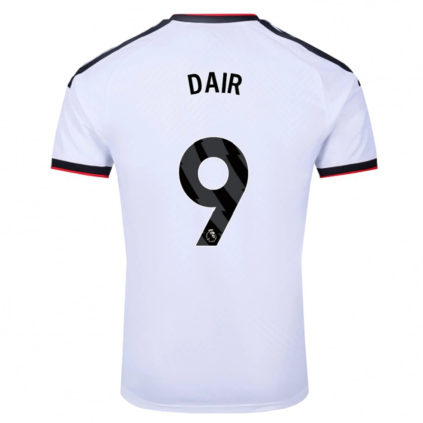 Danxen Dames Brodie Dair #9 Wit Zwart Rood Thuisshirt Thuistenue 2026/27 T-Shirt