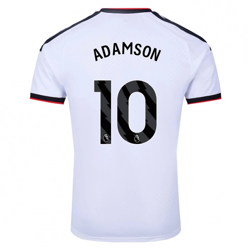 Danxen Dames Sasha Adamson #10 Wit Zwart Rood Thuisshirt Thuistenue 2026/27 T-Shirt