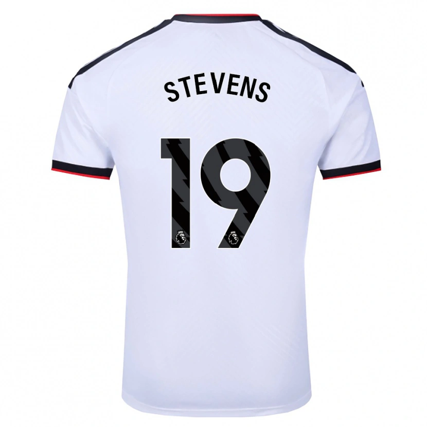 Danxen Dames Lily Stevens #19 Wit Zwart Rood Thuisshirt Thuistenue 2026/27 T-Shirt