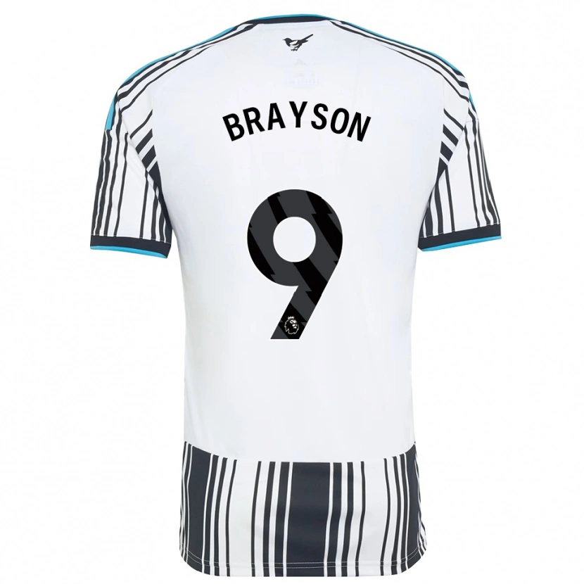 Danxen Dames Joe Brayson #9 Hemelsblauw Zwart Wit Thuisshirt Thuistenue 2026/27 T-Shirt