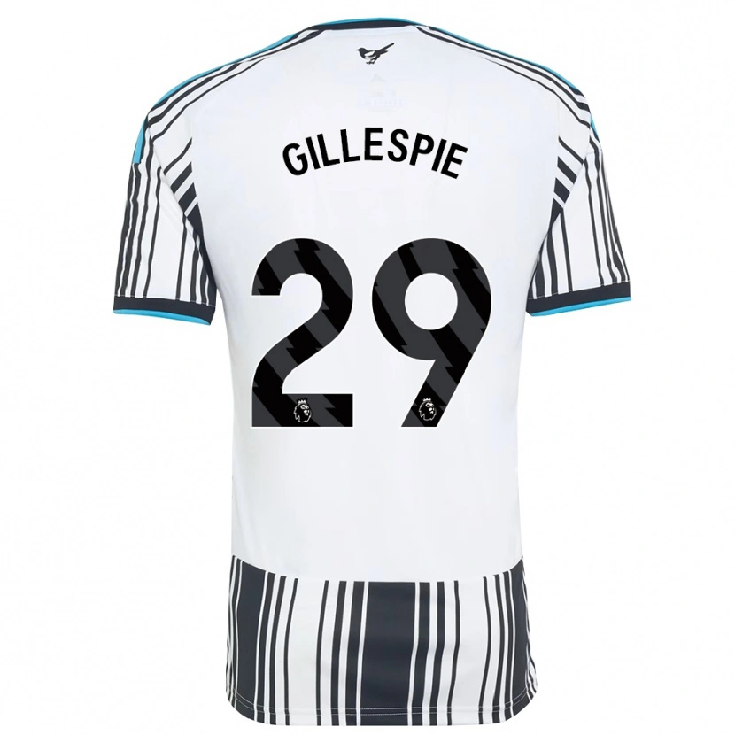 Danxen Dames Mark Gillespie #29 Hemelsblauw Zwart Wit Thuisshirt Thuistenue 2026/27 T-Shirt