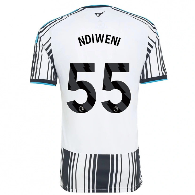 Danxen Dames Michael Ndiweni #55 Hemelsblauw Zwart Wit Thuisshirt Thuistenue 2026/27 T-Shirt