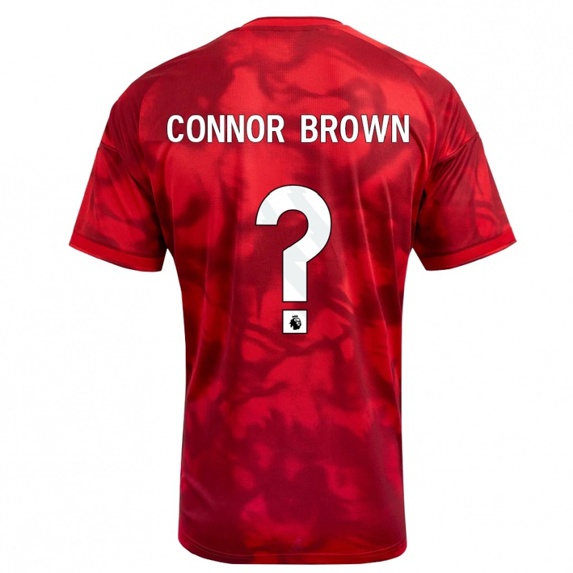Danxen Dames Connor Brown #0 Krimson Wit Thuisshirt Thuistenue 2026/27 T-Shirt