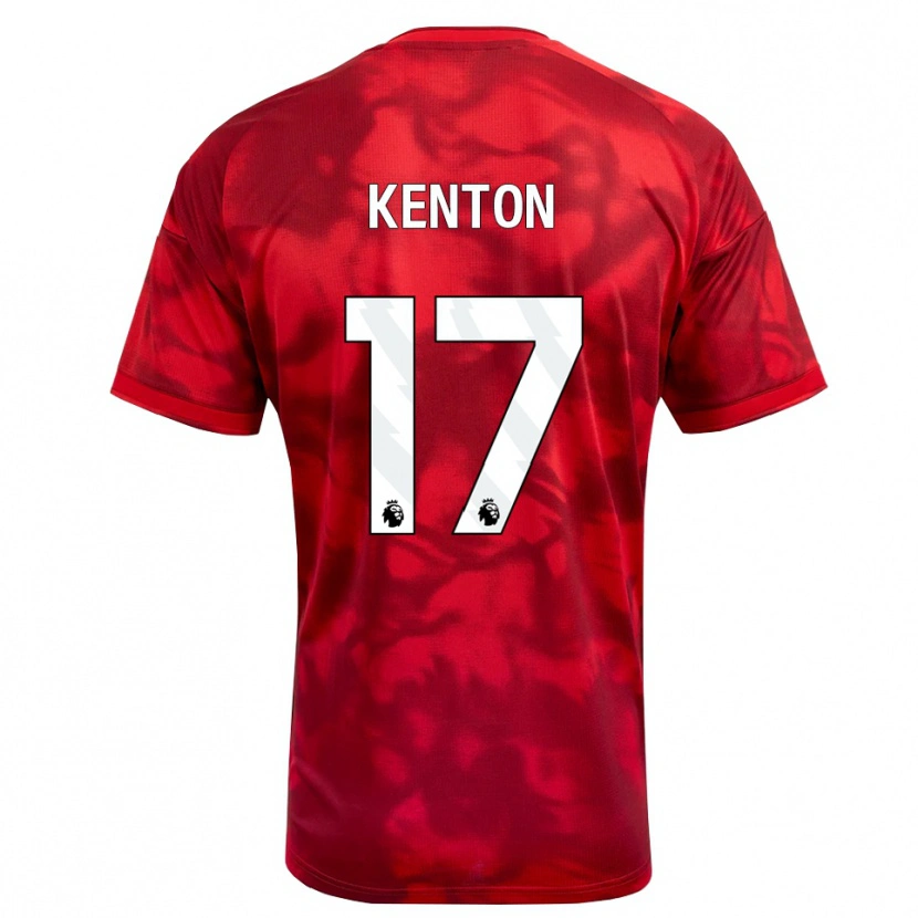 Danxen Dames Kamai Kenton #17 Krimson Wit Thuisshirt Thuistenue 2026/27 T-Shirt