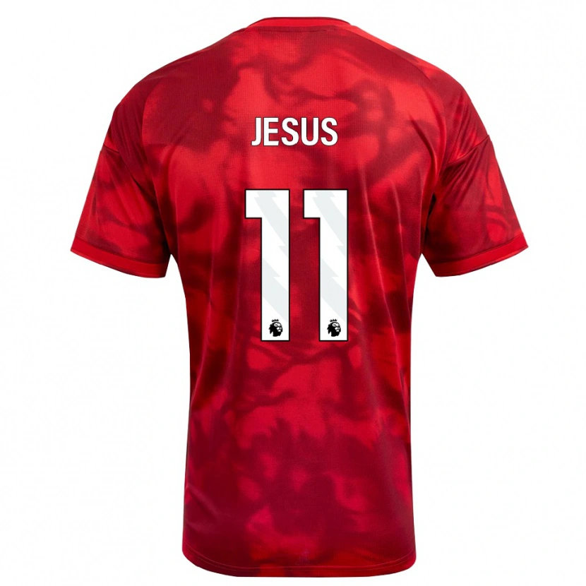Danxen Dames Igor Jesus #11 Krimson Wit Thuisshirt Thuistenue 2026/27 T-Shirt