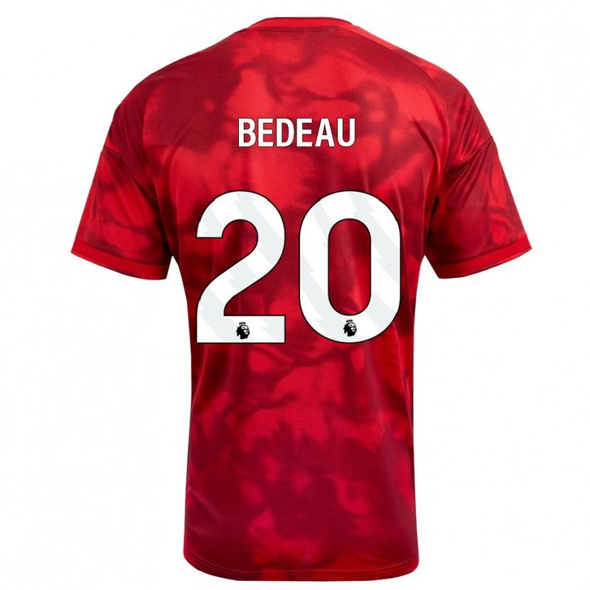 Danxen Dames Naomi Bedeau #20 Krimson Wit Thuisshirt Thuistenue 2026/27 T-Shirt