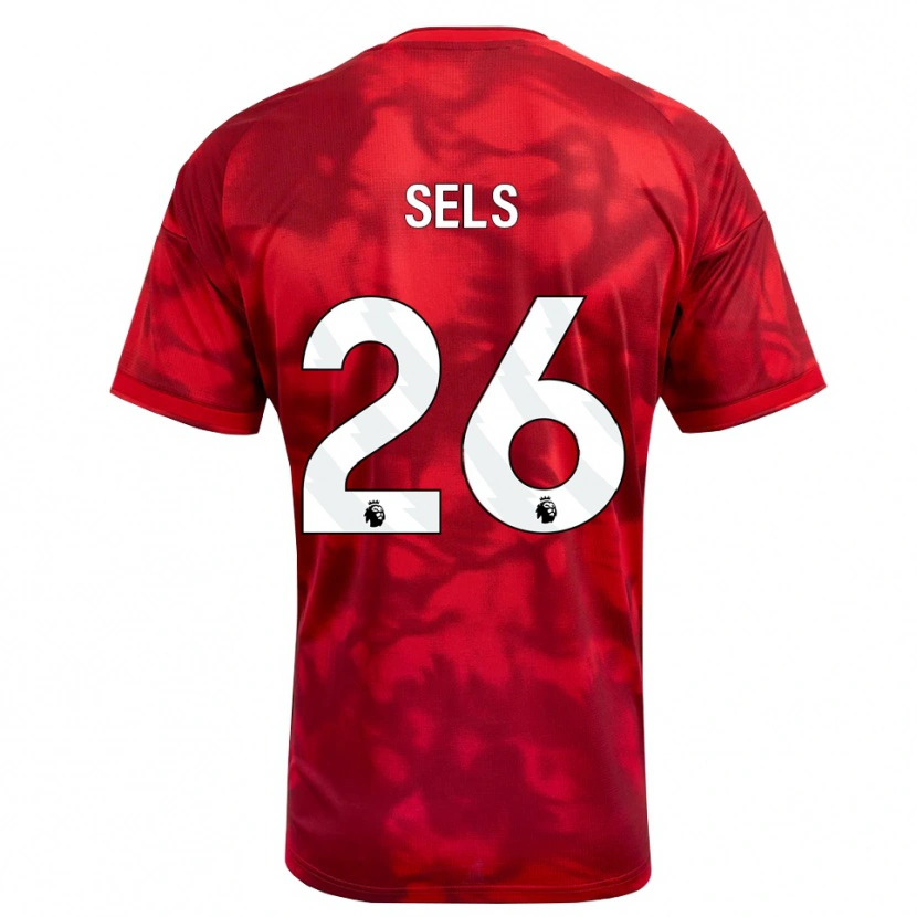 Danxen Dames Matz Sels #26 Krimson Wit Thuisshirt Thuistenue 2026/27 T-Shirt