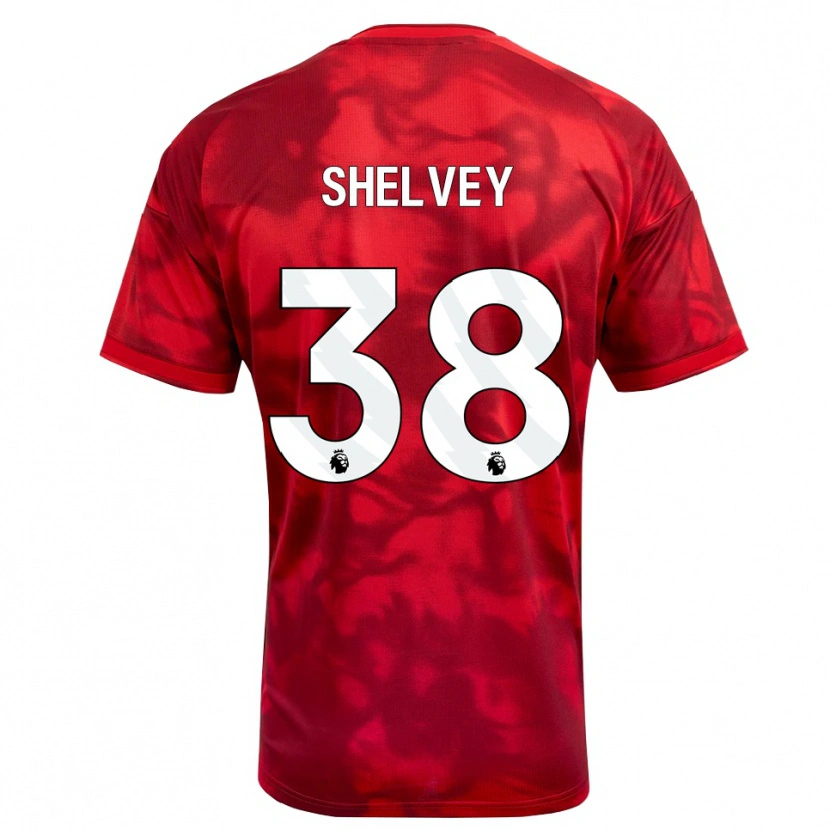 Danxen Dames George Shelvey #38 Krimson Wit Thuisshirt Thuistenue 2026/27 T-Shirt