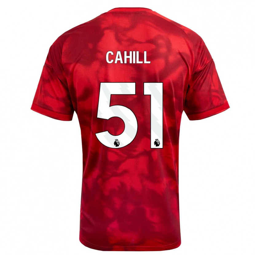 Danxen Dames Shae Cahill #51 Krimson Wit Thuisshirt Thuistenue 2026/27 T-Shirt