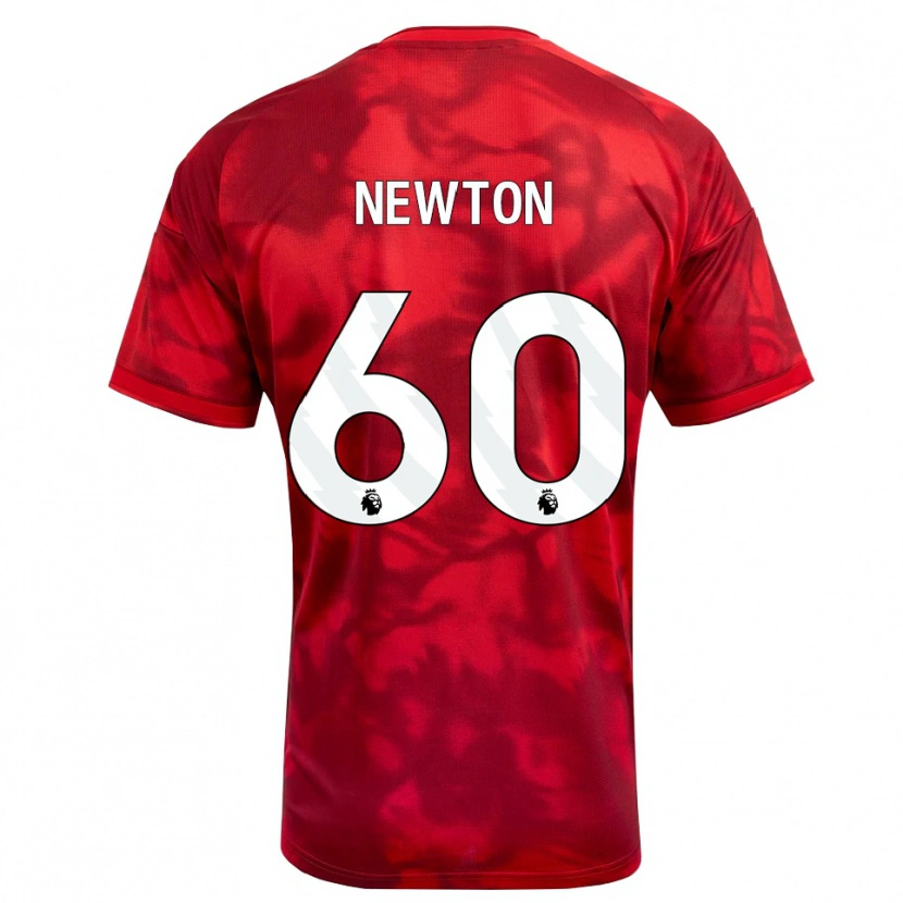 Danxen Dames Jamie Newton #60 Krimson Wit Thuisshirt Thuistenue 2026/27 T-Shirt