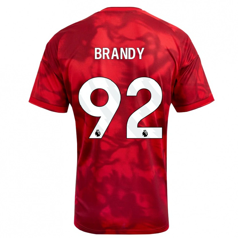 Danxen Dames Taeneal Brandy #92 Krimson Wit Thuisshirt Thuistenue 2026/27 T-Shirt