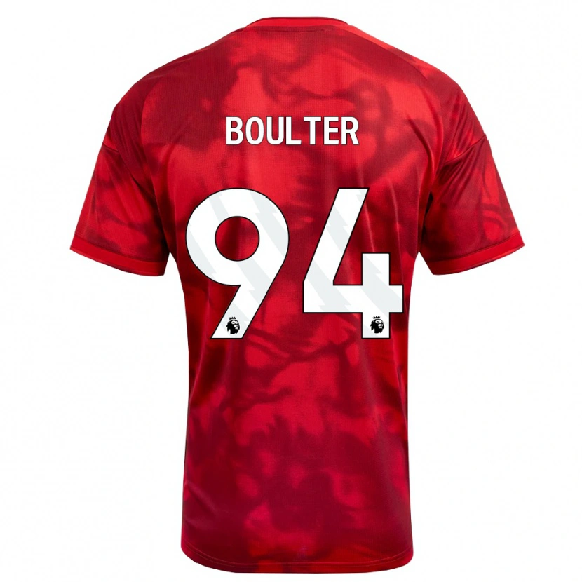 Danxen Dames Evan Boulter #94 Krimson Wit Thuisshirt Thuistenue 2026/27 T-Shirt