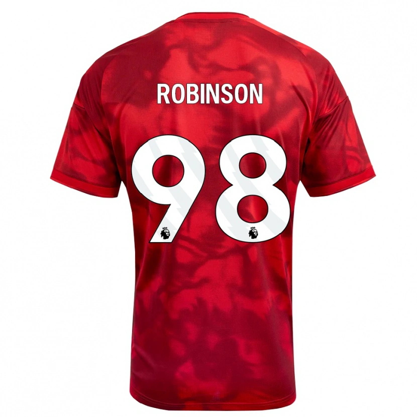 Danxen Dames Riko Robinson #98 Krimson Wit Thuisshirt Thuistenue 2026/27 T-Shirt