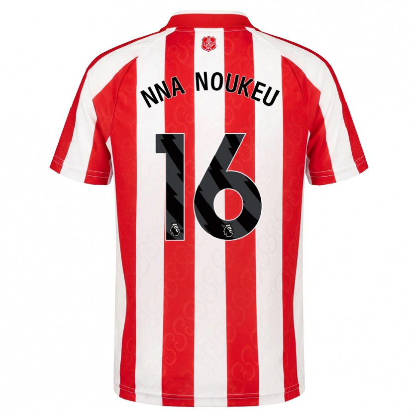 Danxen Dames Blondy Nna Noukeu #16 Rood Wit Zwart Thuisshirt Thuistenue 2026/27 T-Shirt