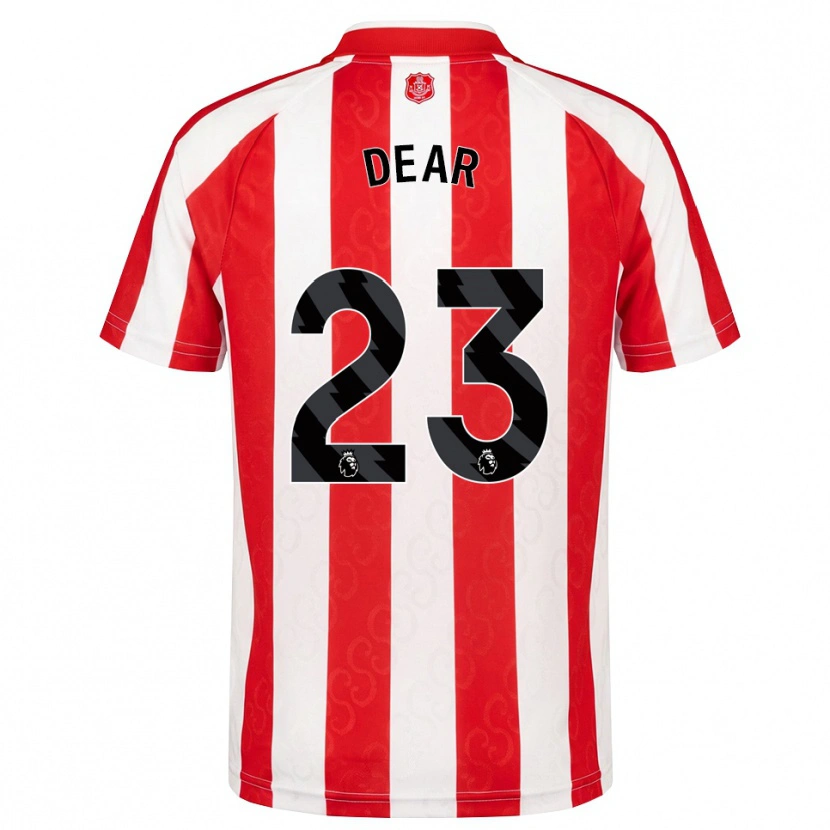 Danxen Dames Jenna Dear #23 Rood Wit Zwart Thuisshirt Thuistenue 2026/27 T-Shirt