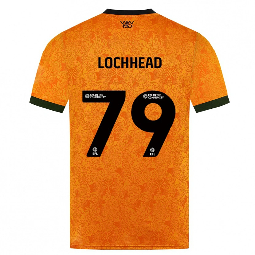Danxen Dames Sebastian Lochhead #79 Oranje Zwart Thuisshirt Thuistenue 2026/27 T-Shirt