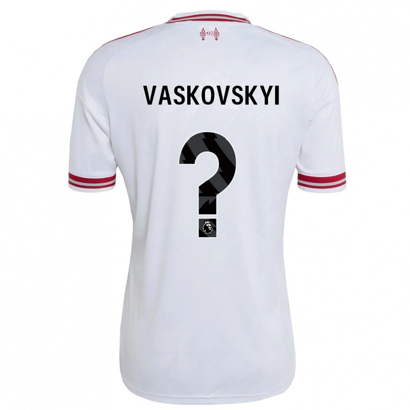 Danxen Dames Myroslav Vaskovskyi #0 Rood Wit Uitshirt Uittenue 2026/27 T-Shirt