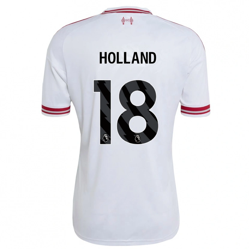 Danxen Dames Ceri Holland #18 Rood Wit Uitshirt Uittenue 2026/27 T-Shirt