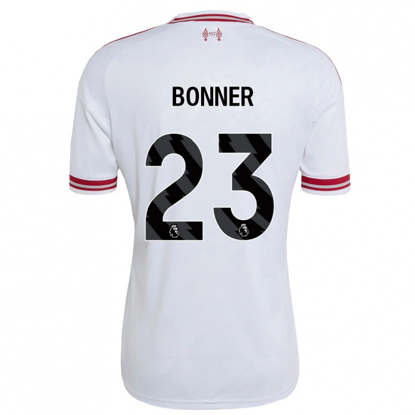Danxen Dames Gemma Bonner #23 Rood Wit Uitshirt Uittenue 2026/27 T-Shirt