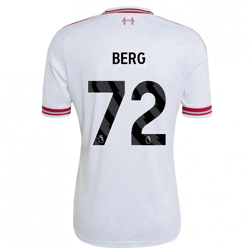 Danxen Dames Sepp Van Den Berg #72 Rood Wit Uitshirt Uittenue 2026/27 T-Shirt