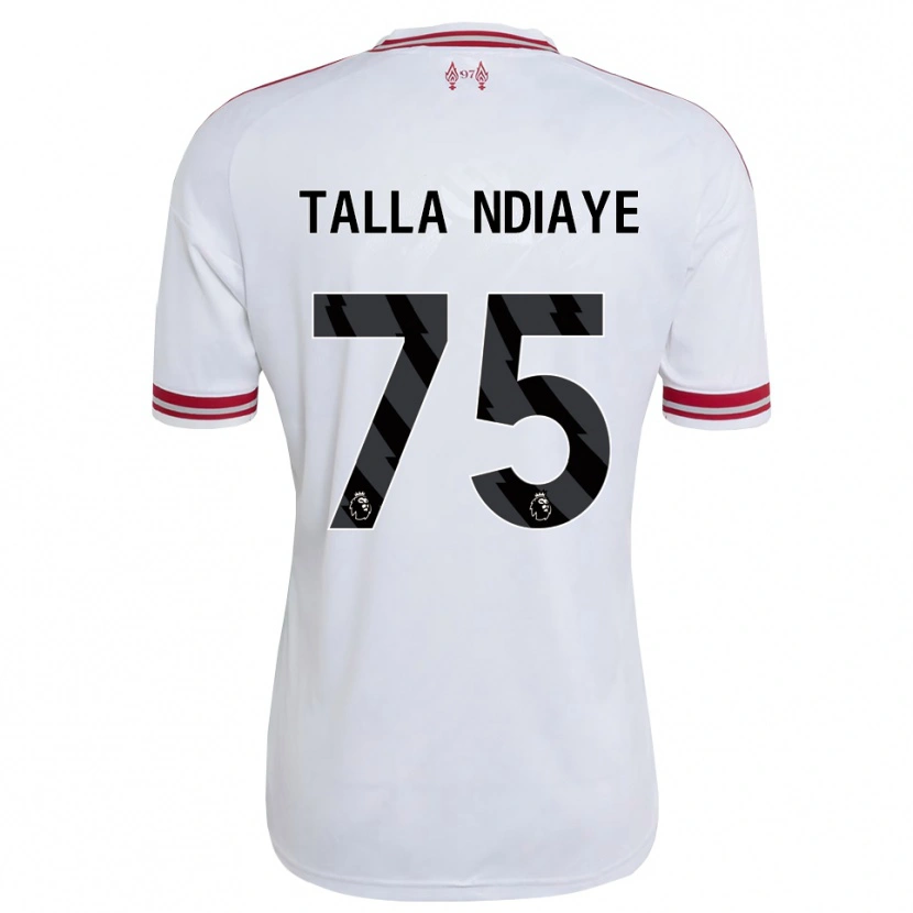 Danxen Dames Mor Talla Ndiaye #75 Rood Wit Uitshirt Uittenue 2026/27 T-Shirt