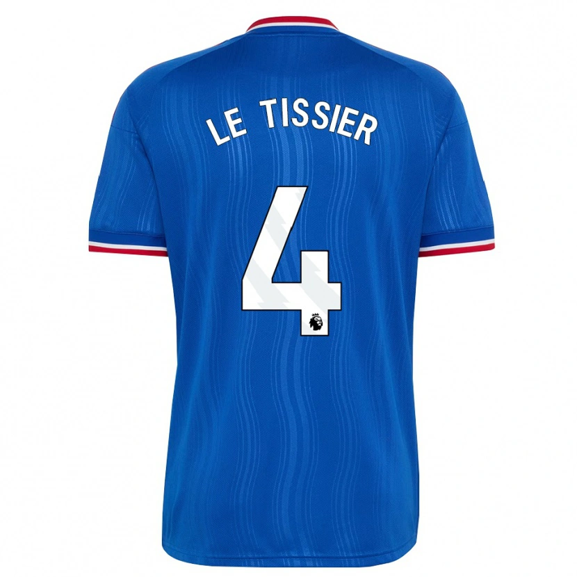 Danxen Dames Maya Le Tissier #4 Blauw Wit Rood Uitshirt Uittenue 2026/27 T-Shirt