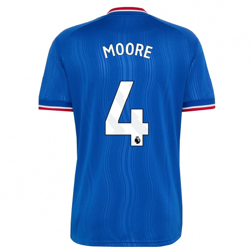 Danxen Dames Jade Moore #4 Blauw Wit Rood Uitshirt Uittenue 2026/27 T-Shirt