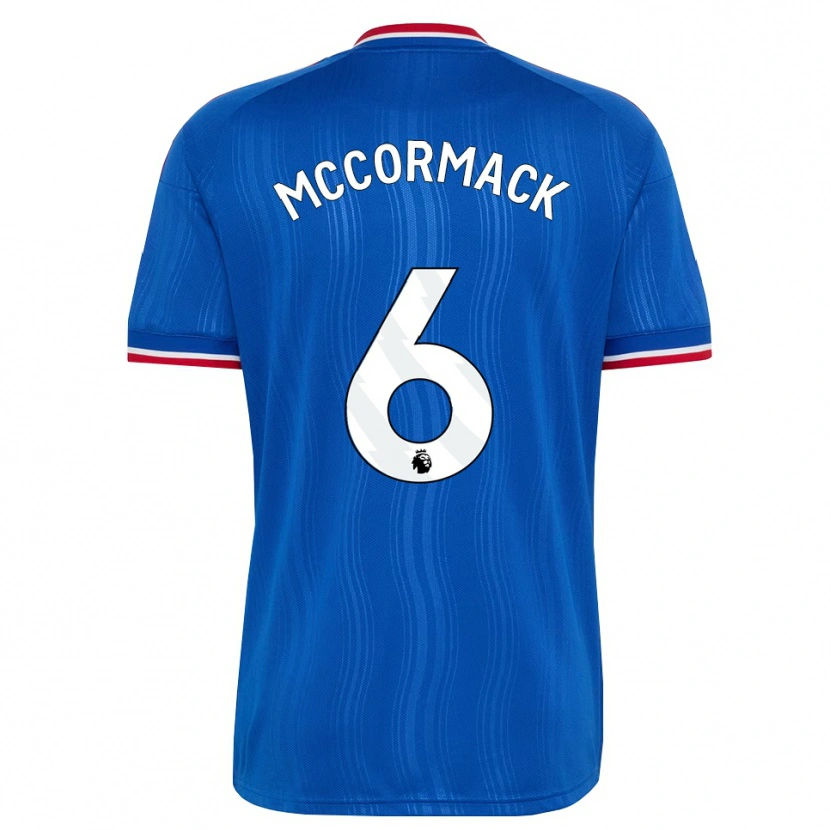 Danxen Dames Rafe Mccormack #6 Blauw Wit Rood Uitshirt Uittenue 2026/27 T-Shirt