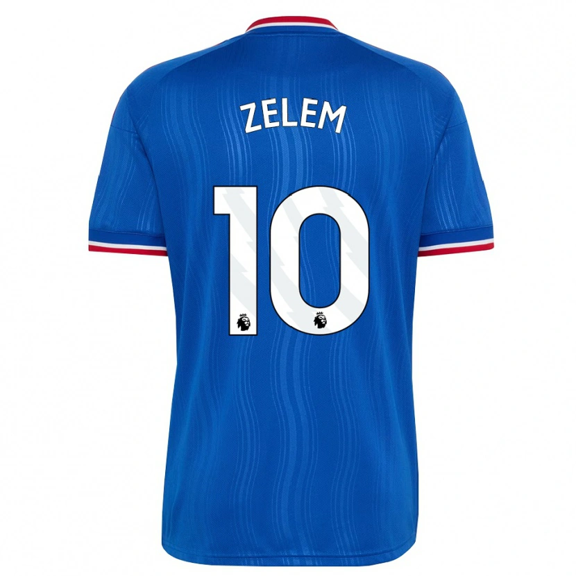 Danxen Dames Katie Zelem #10 Blauw Wit Rood Uitshirt Uittenue 2026/27 T-Shirt
