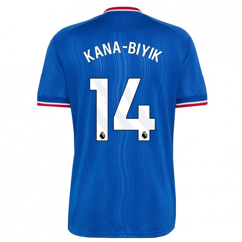 Danxen Dames Enzo Kana-Biyik #14 Blauw Wit Rood Uitshirt Uittenue 2026/27 T-Shirt