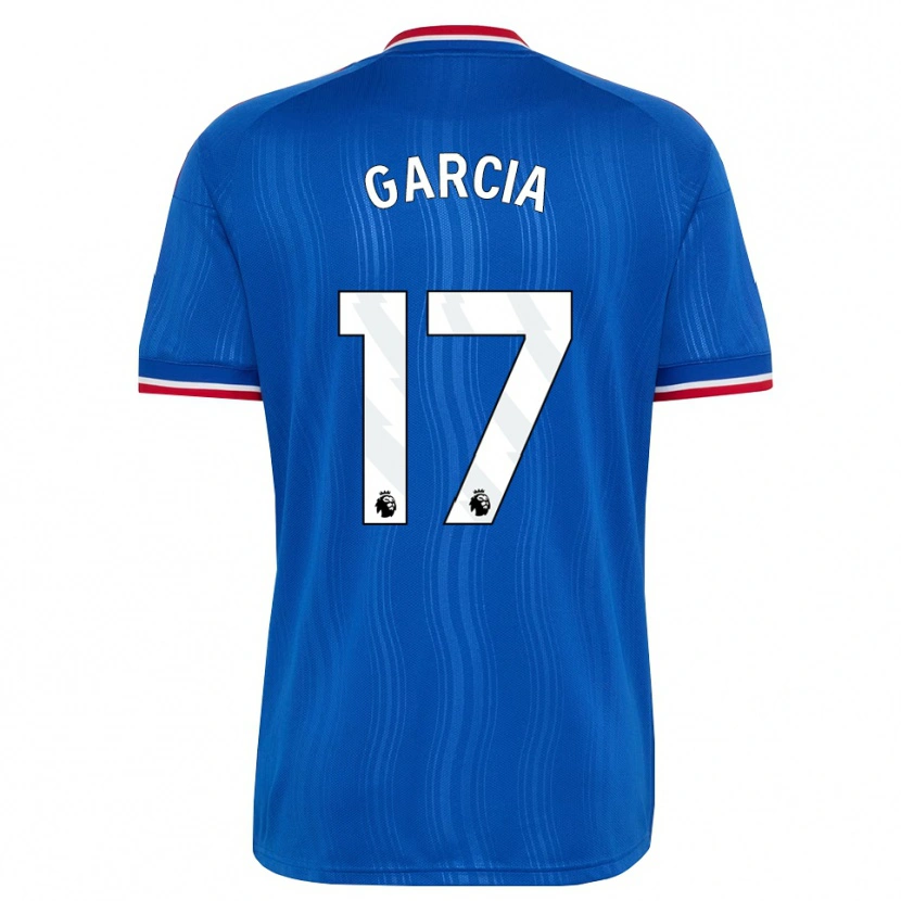 Danxen Dames Lucia Garcia #17 Blauw Wit Rood Uitshirt Uittenue 2026/27 T-Shirt