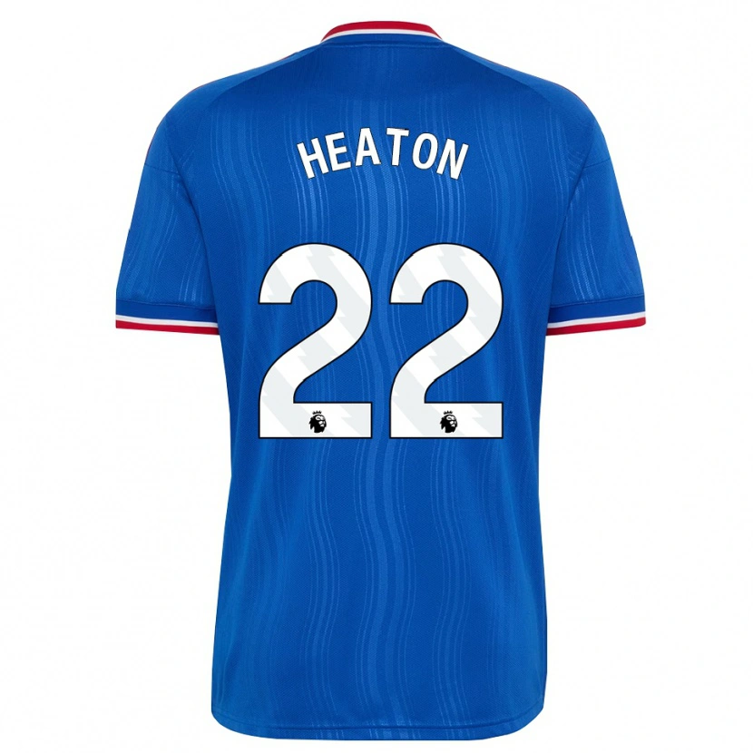 Danxen Dames Tom Heaton #22 Blauw Wit Rood Uitshirt Uittenue 2026/27 T-Shirt